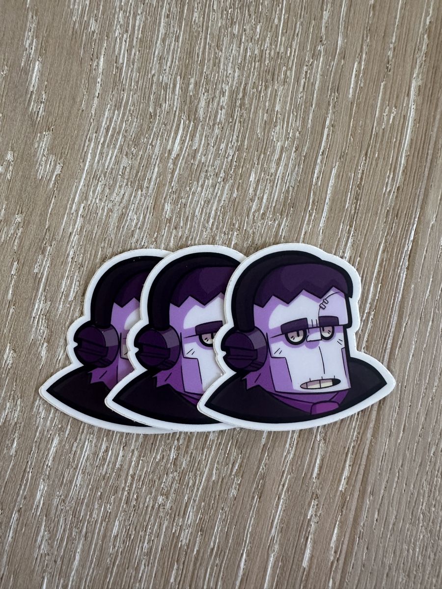 Aufkleber: Sticker Brawl Stars Frank 3 – Neu und originalverpackt aus Fribourg von wat_2cff