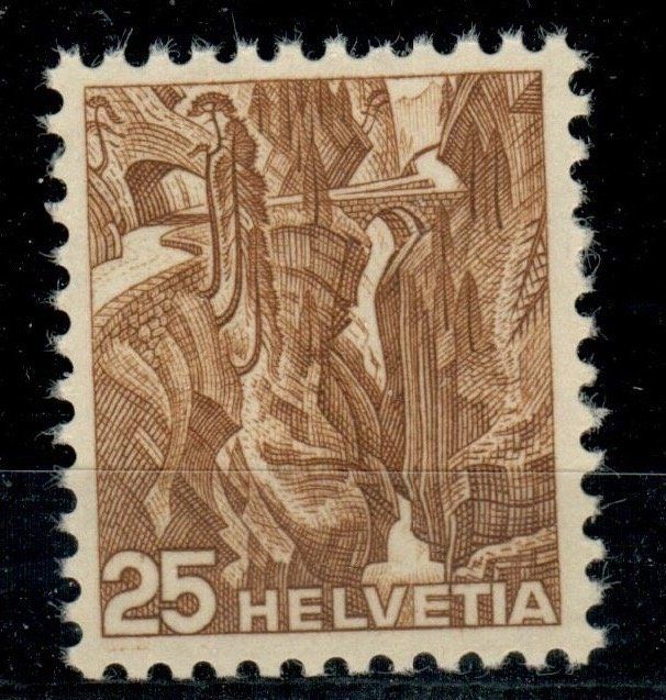 Tutti i francobolli: CH - Landschaftsbilder - SBK Nr. 206y ** – Usato da Rombach venduto da VENTIS-Auktionen