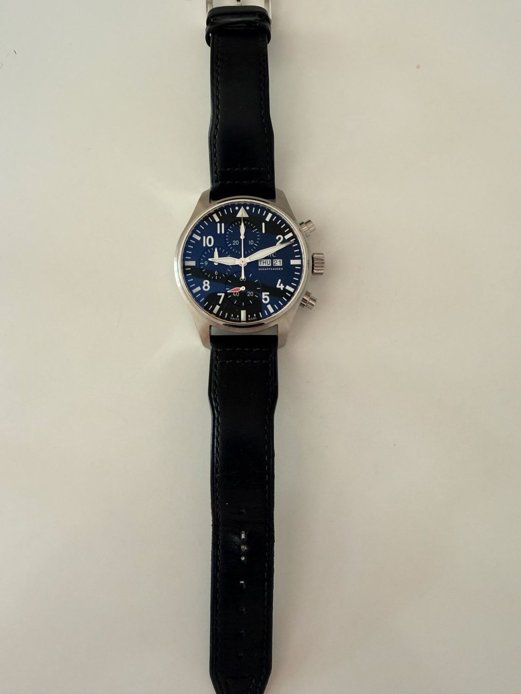 IWC Orologi: IWC Fliegeruhr Chronograph 43 – Usato da Zürich venduto da marathon11 6