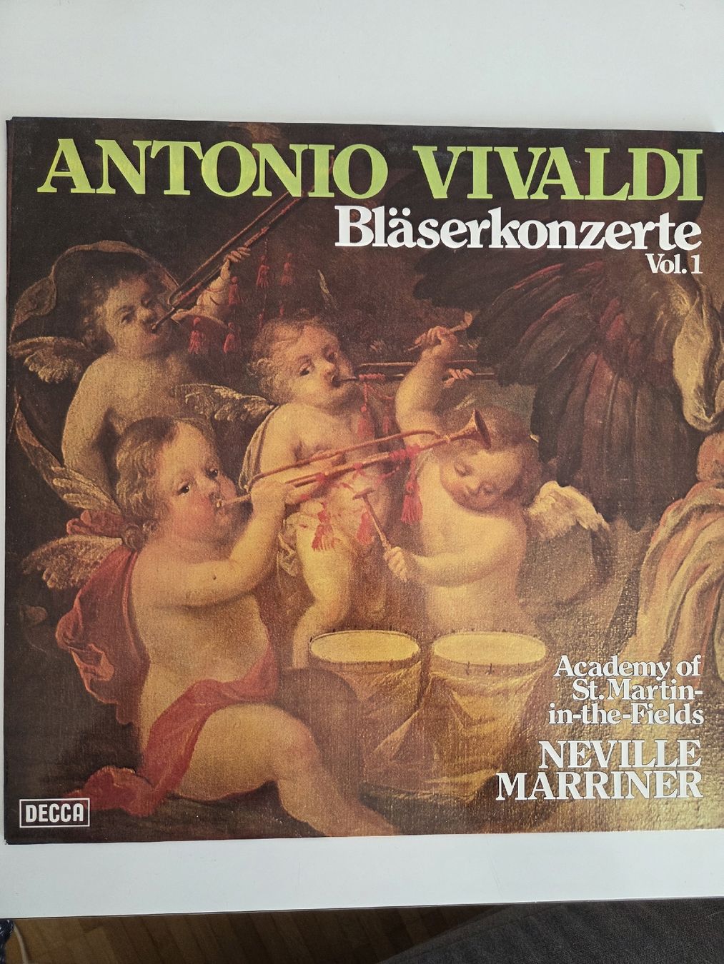 Dischi in vinile: Antonio Vivaldi - Bläserkonzerte Vol. 1, LP – Usato da Jegenstorf venduto da AloeVera19