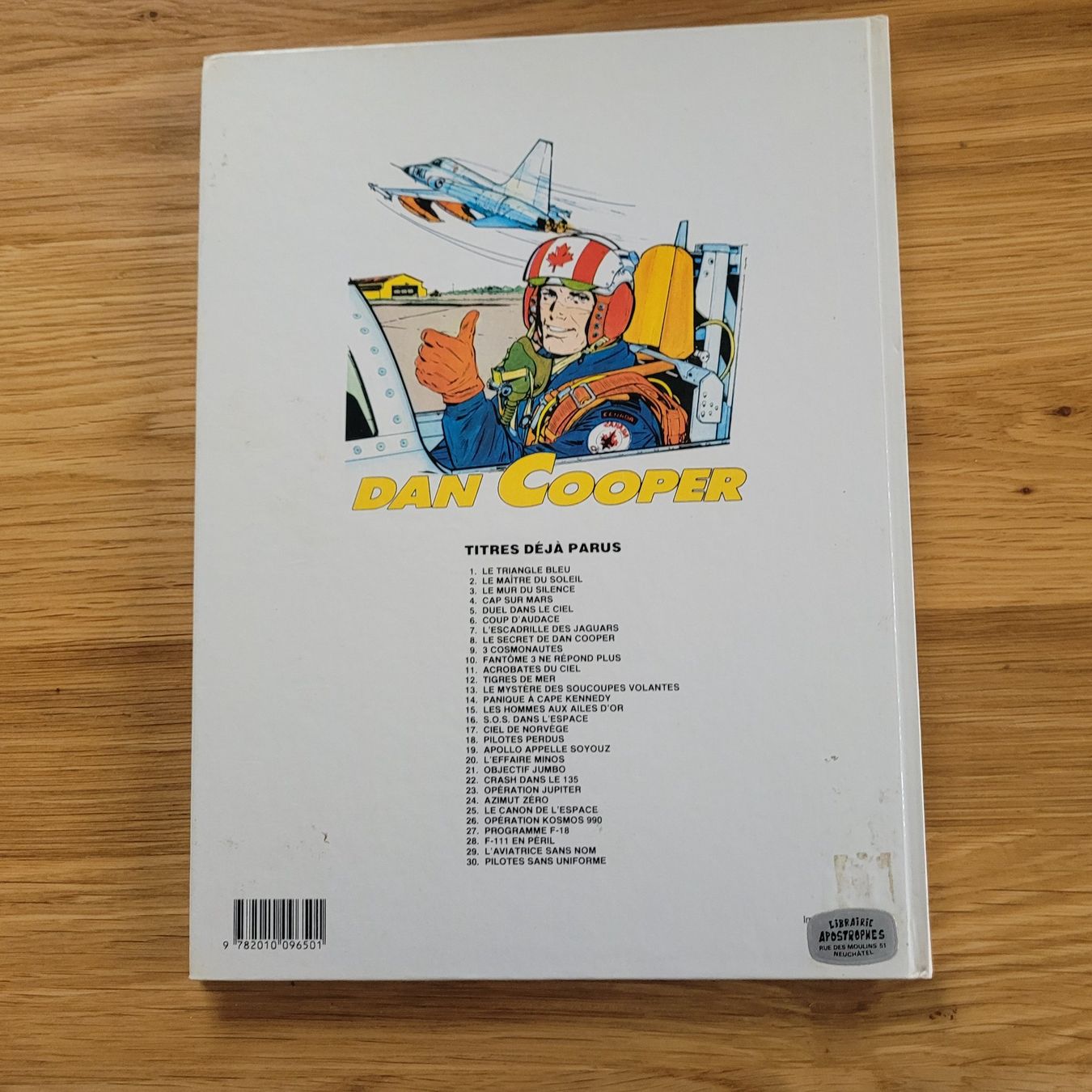 Comics: BD Dédicace EO Cotée Dan Cooper 31. Navette Spatiale – Gebraucht aus Biel/Bienne von Destockweb 5