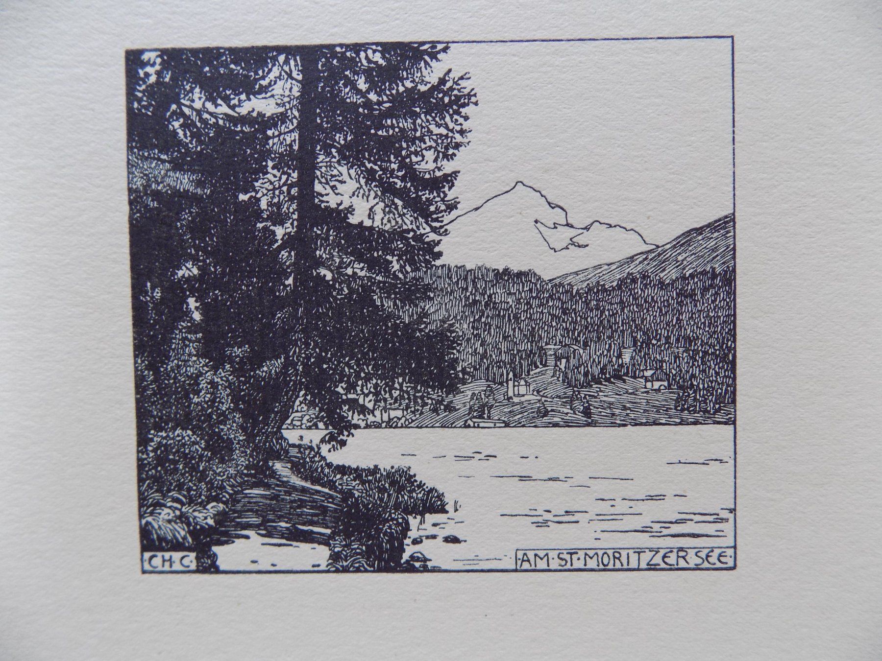 Gravures: St.Moritzer See – D'occasion à Risch par Rischli15 1