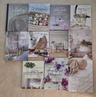 11 Bücher für Einrichtungen / Rezepte Shabby