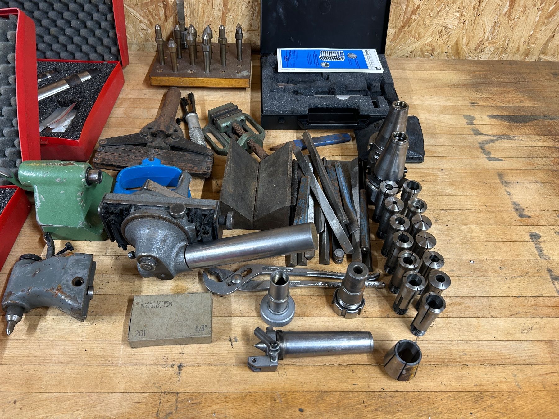 Schaublin Tutti gli attrezzi: MEGA-Mechaniker Lot Schaublin etc – Usato da Rothenfluh venduto da BitterlinPartner 1