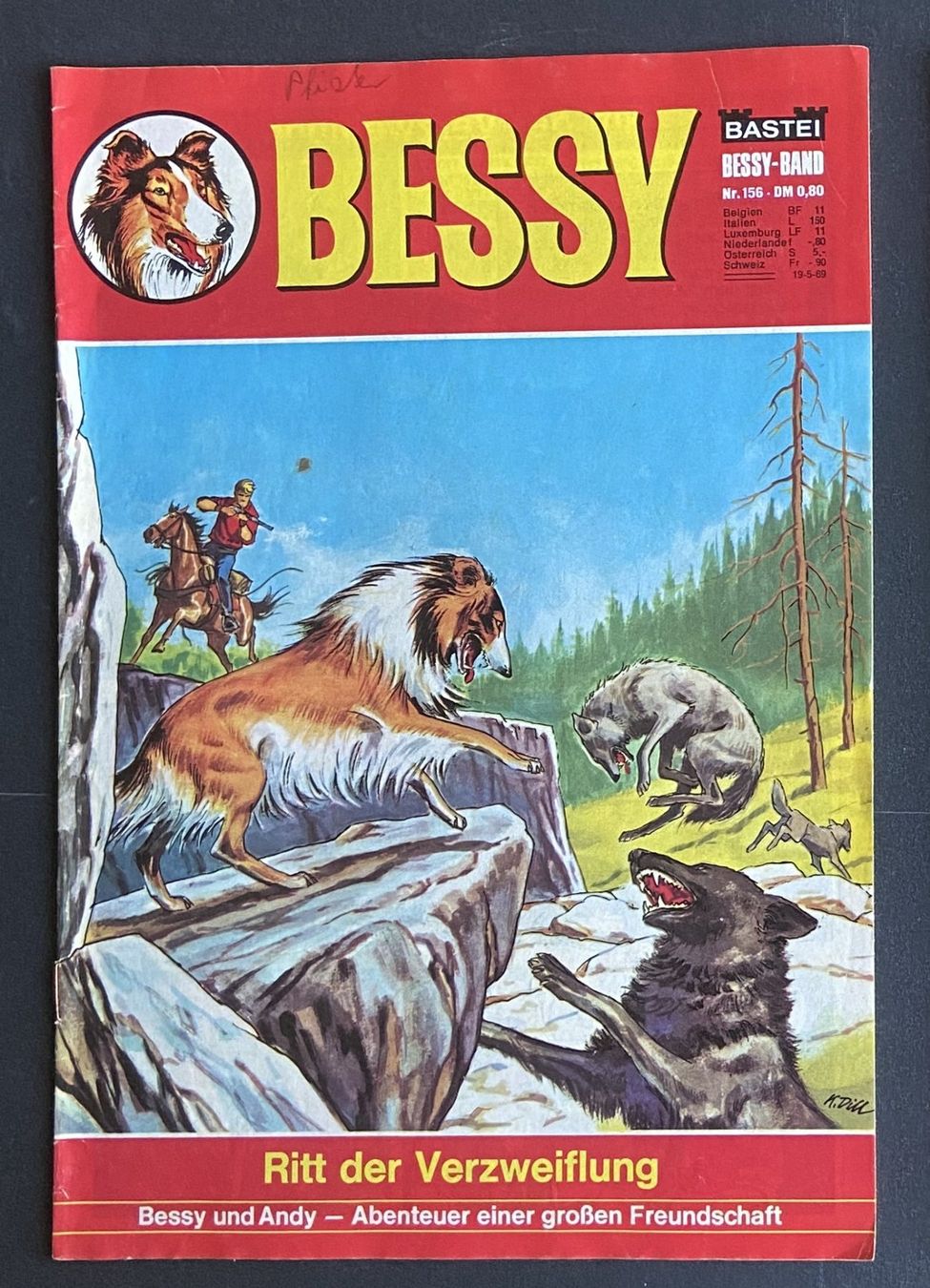 Fumetti: Comic Hefte Bessy 1970er Jahre Nr. 156 – Usato da Böckten venduto da Hansi36