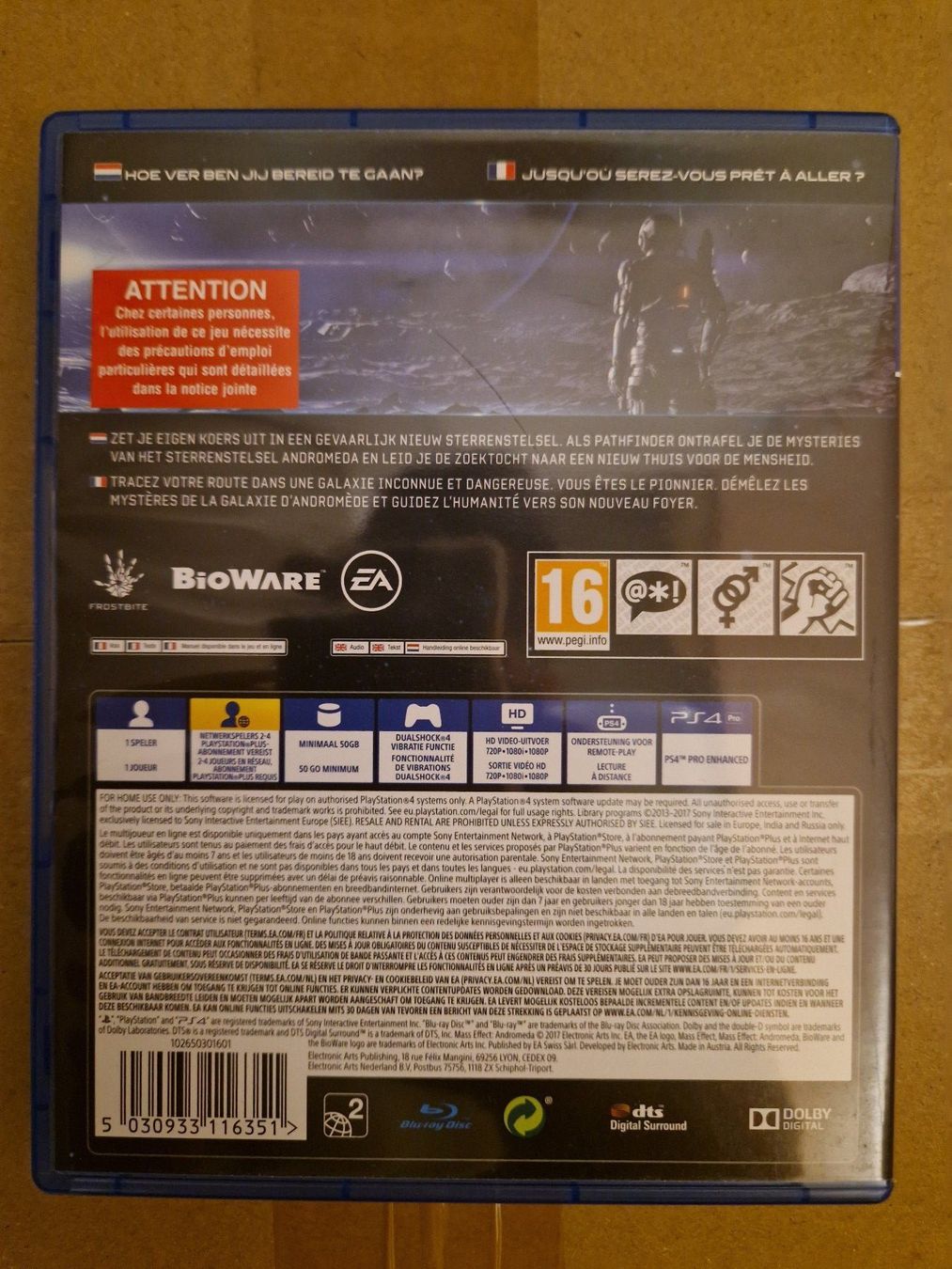 Giochi: Playstation, PS4 - Mass Effect Andromeda – Nuovo (secondo la descrizione) da Grand-Lancy venduto da jer_m8tv 1