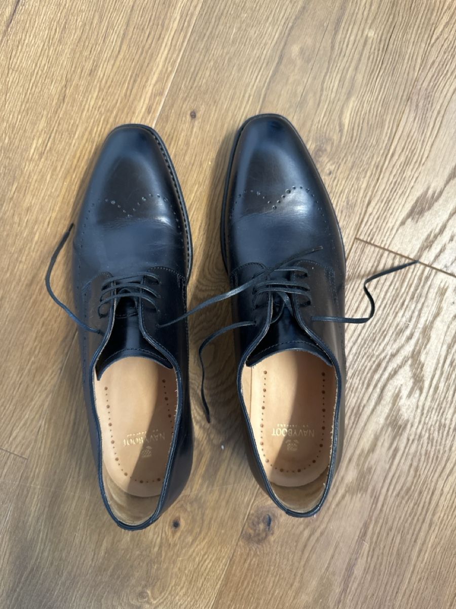 Navyboot Herrenschuhe: Navyboot business schuhe schwarz – Neu (gemäss Beschreibung) aus Wollerau von R.o.m.a.n. 3
