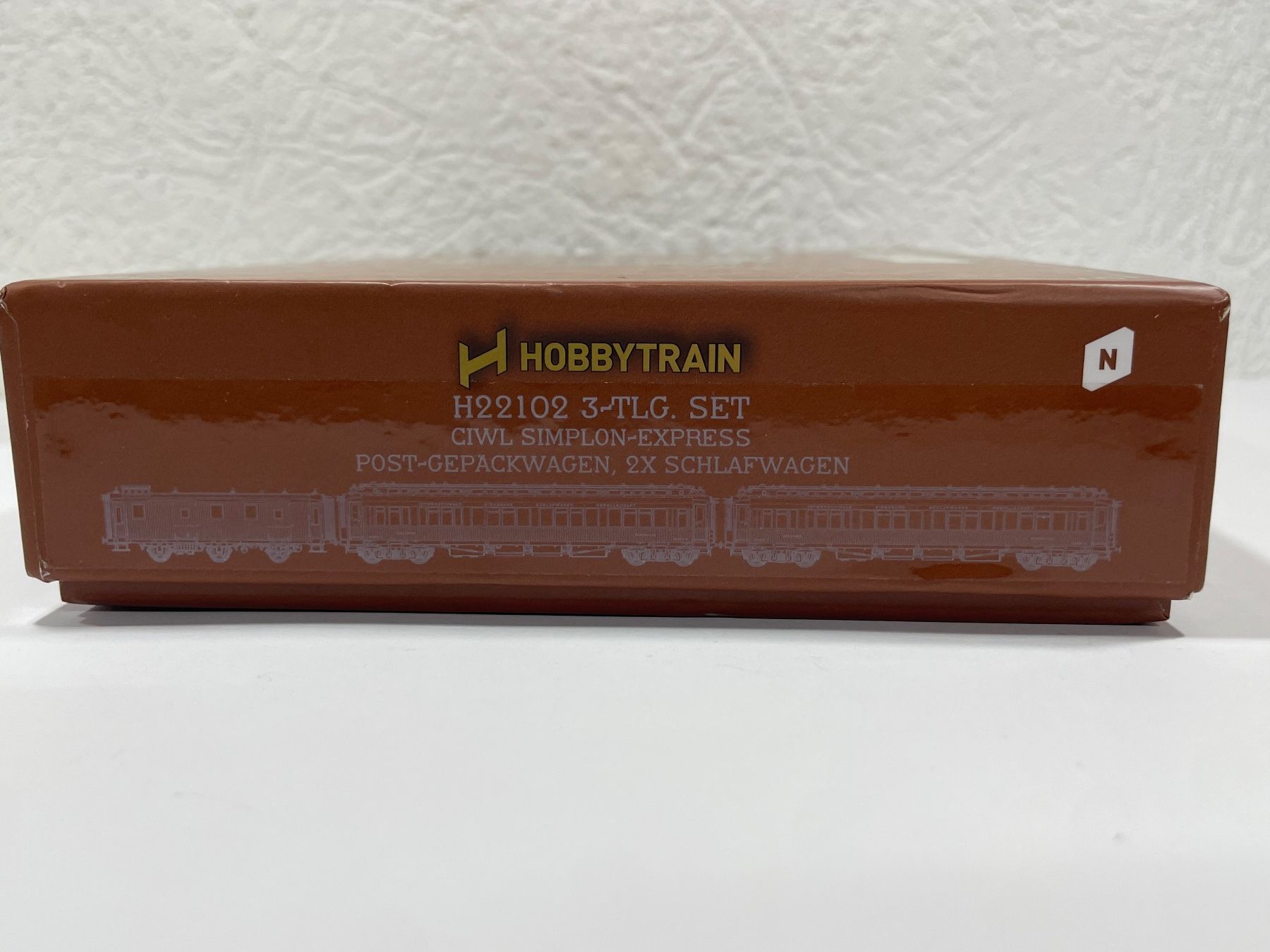 Hobbytrain Modellini di ferrovie: Hobbytrain H22102 3 teiliges Simplon-Express CIWL Set – Nuovo (secondo la descrizione) da Wilderswil venduto da Modellbahn-Shop-Moll 2