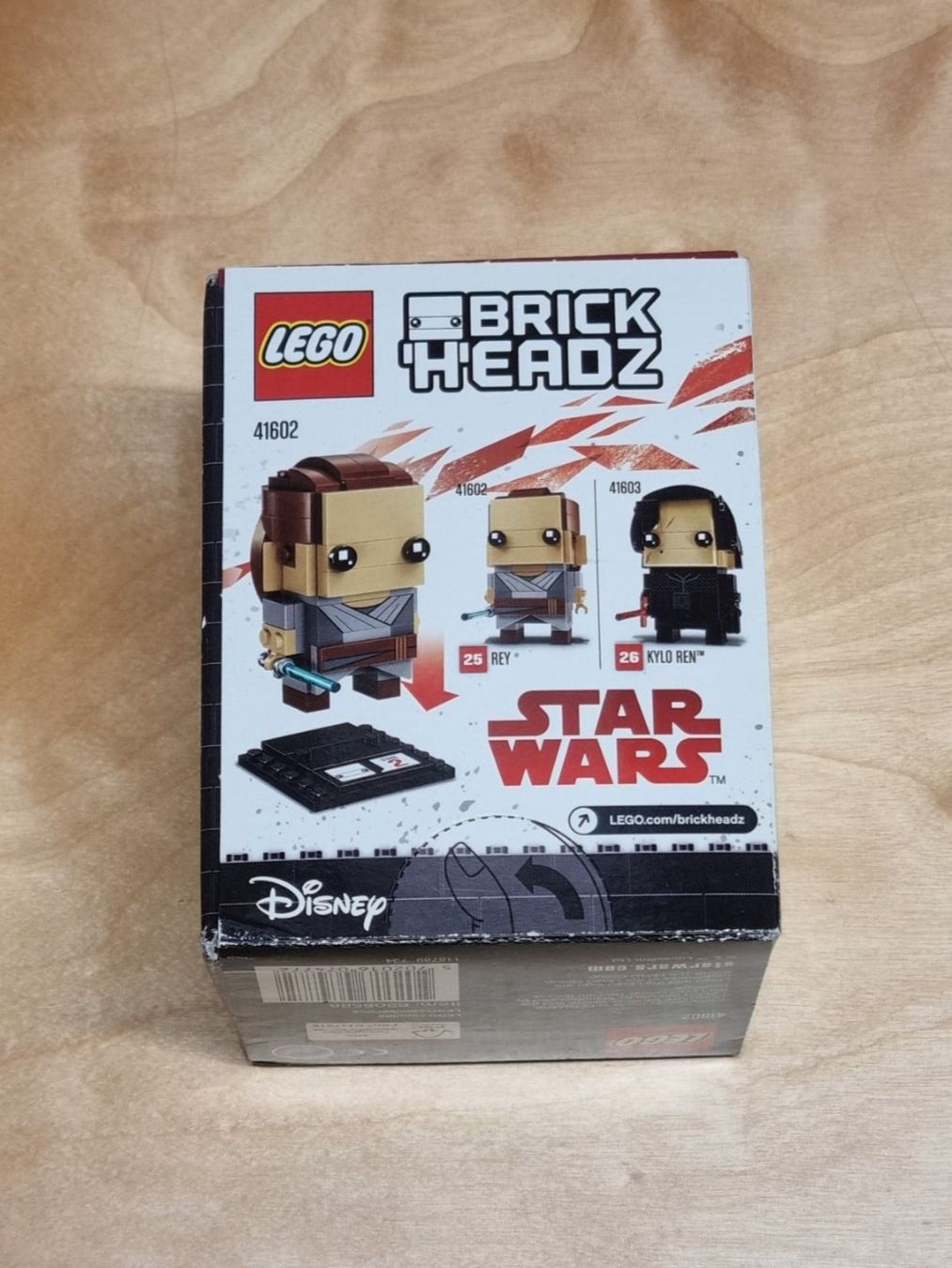 Lego Kit di costruzioni: LEGO Star Wars 41602 Rey BrickHeadz – Nuovo e nell'imballaggio originale da Basadingen venduto da NekoBricks 3