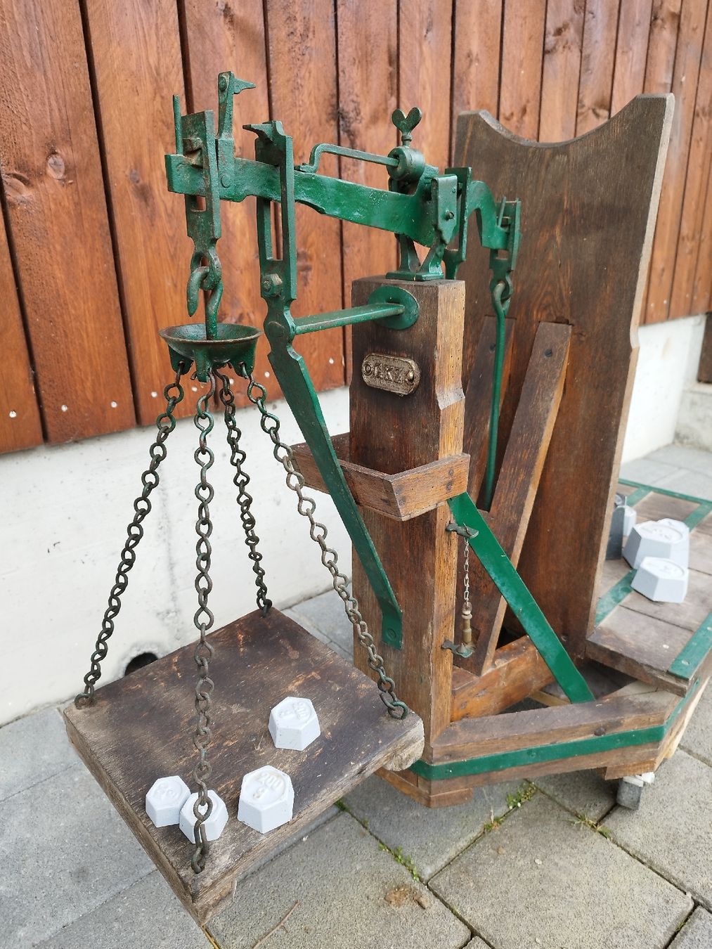 Bilance e pesi: Sack - oder Balkenwaage – Usato da neuenkirch venduto da Hubbi 1