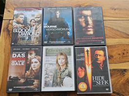 6 DVDs Thriller Action