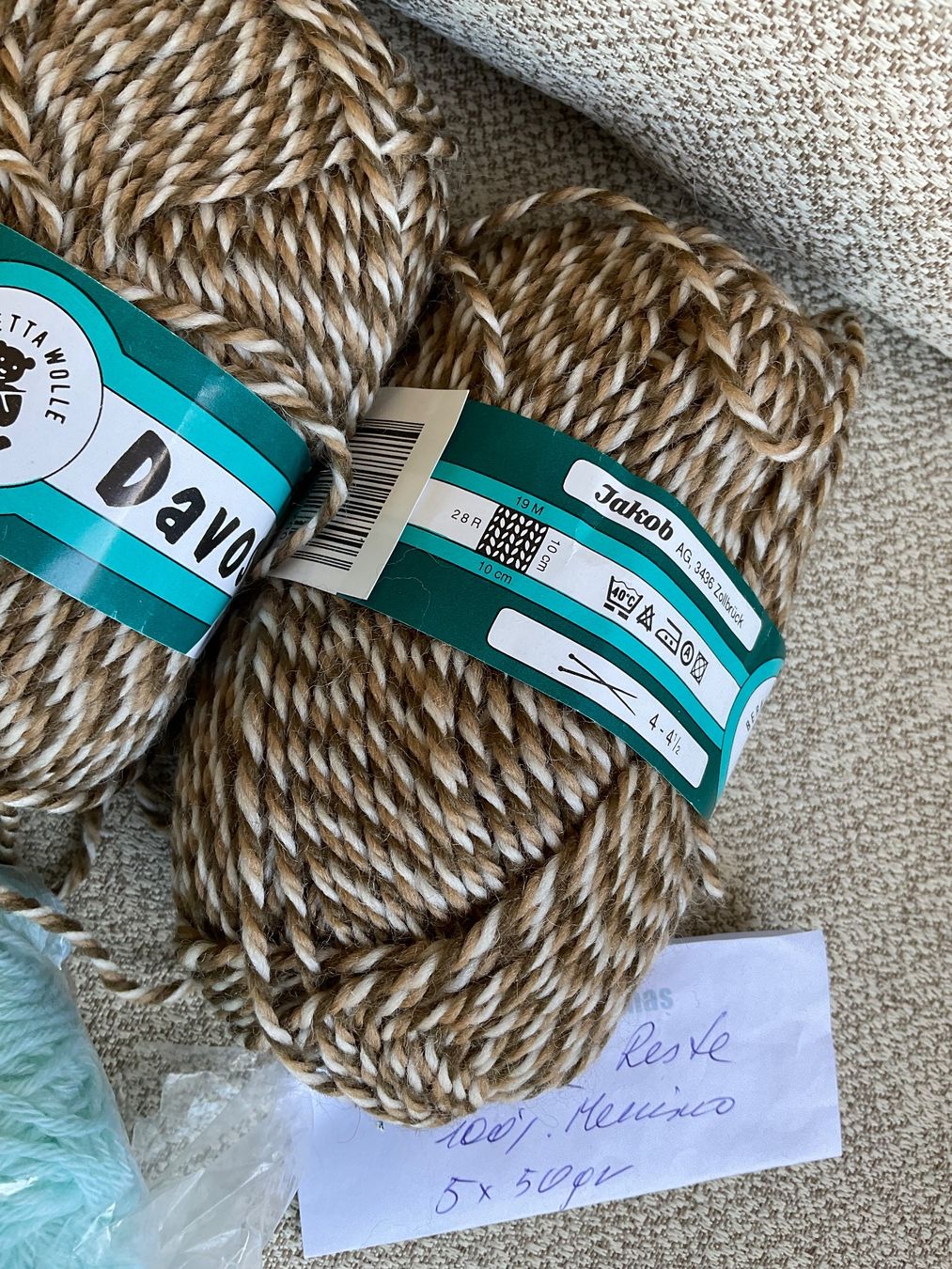Lana: Bernetta Lang 100% Merino Strickwolle Reste – Nuovo (secondo la descrizione) da Urdorf venduto da alda02 2