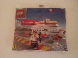 LEGO Ferrari Shell Station 40195, NEU
