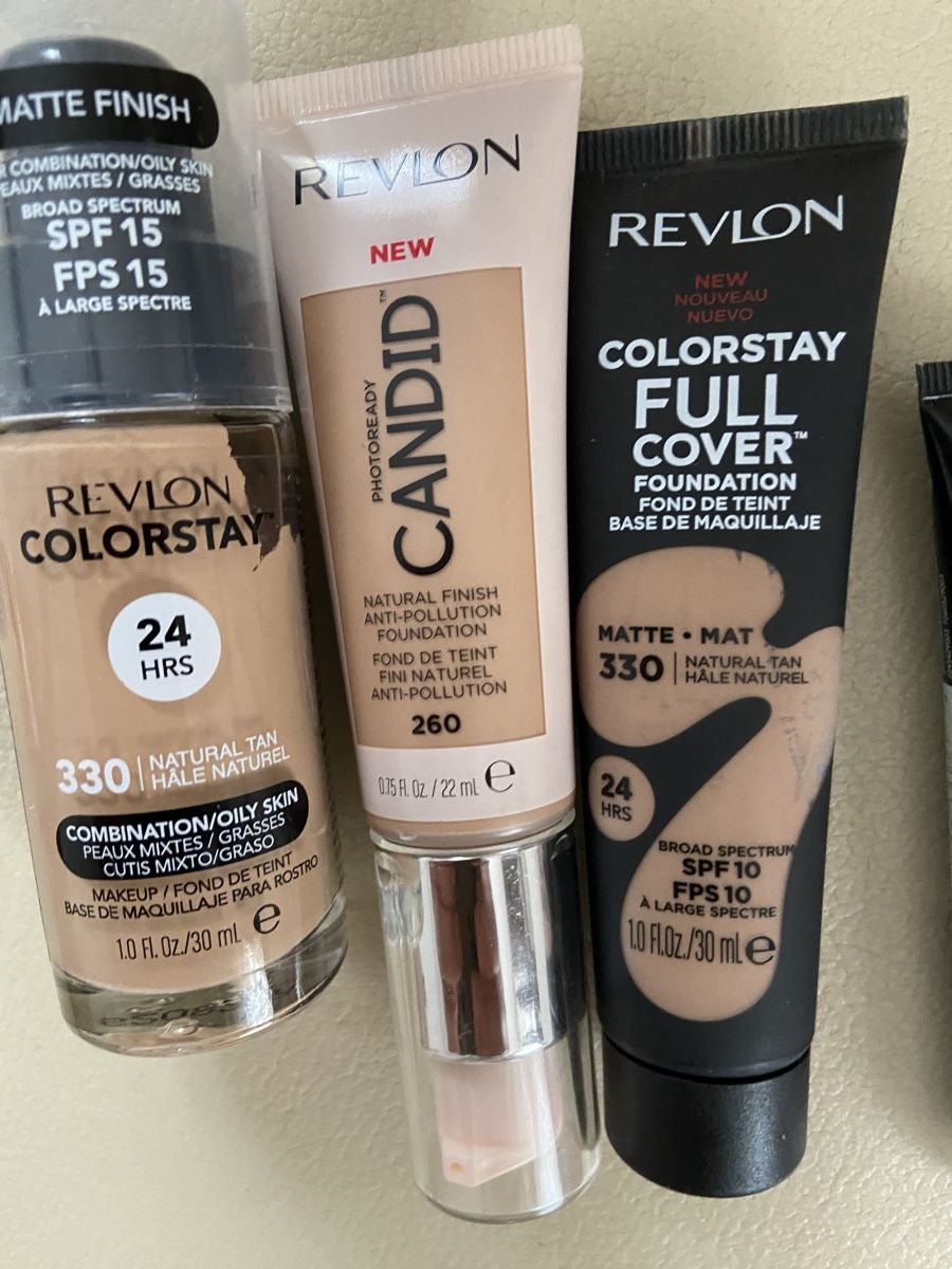 Make-up: REVLON FOUNDATION 6 STK VERSCHIEDENE GRÖSSE – Neu (gemäss Beschreibung) aus Zürich von schneeflocke303 2
