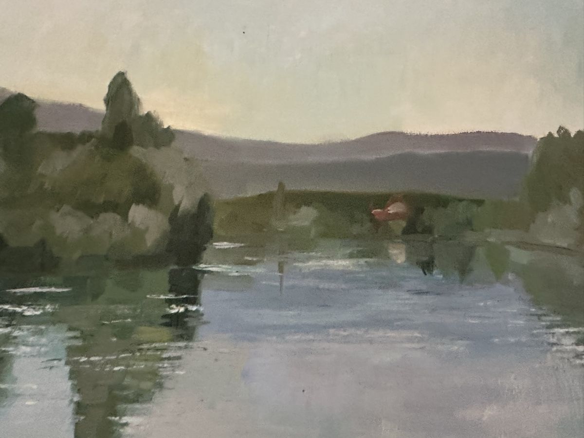 Tableaux: Gemälde Landschaft von Paolo  – D'occasion à Tüscherz-Alfermée par Pluriel2 1