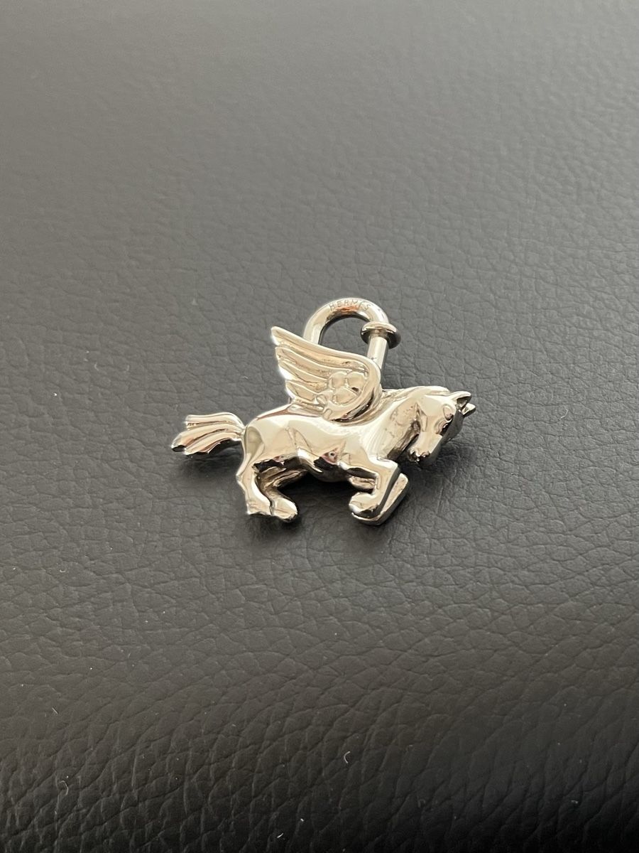 Hermès Portachiavi: Hermès Cadena Pégase 1993 Vintage Pegasus silber – Usato da Zürich venduto da emi_m9h6 4