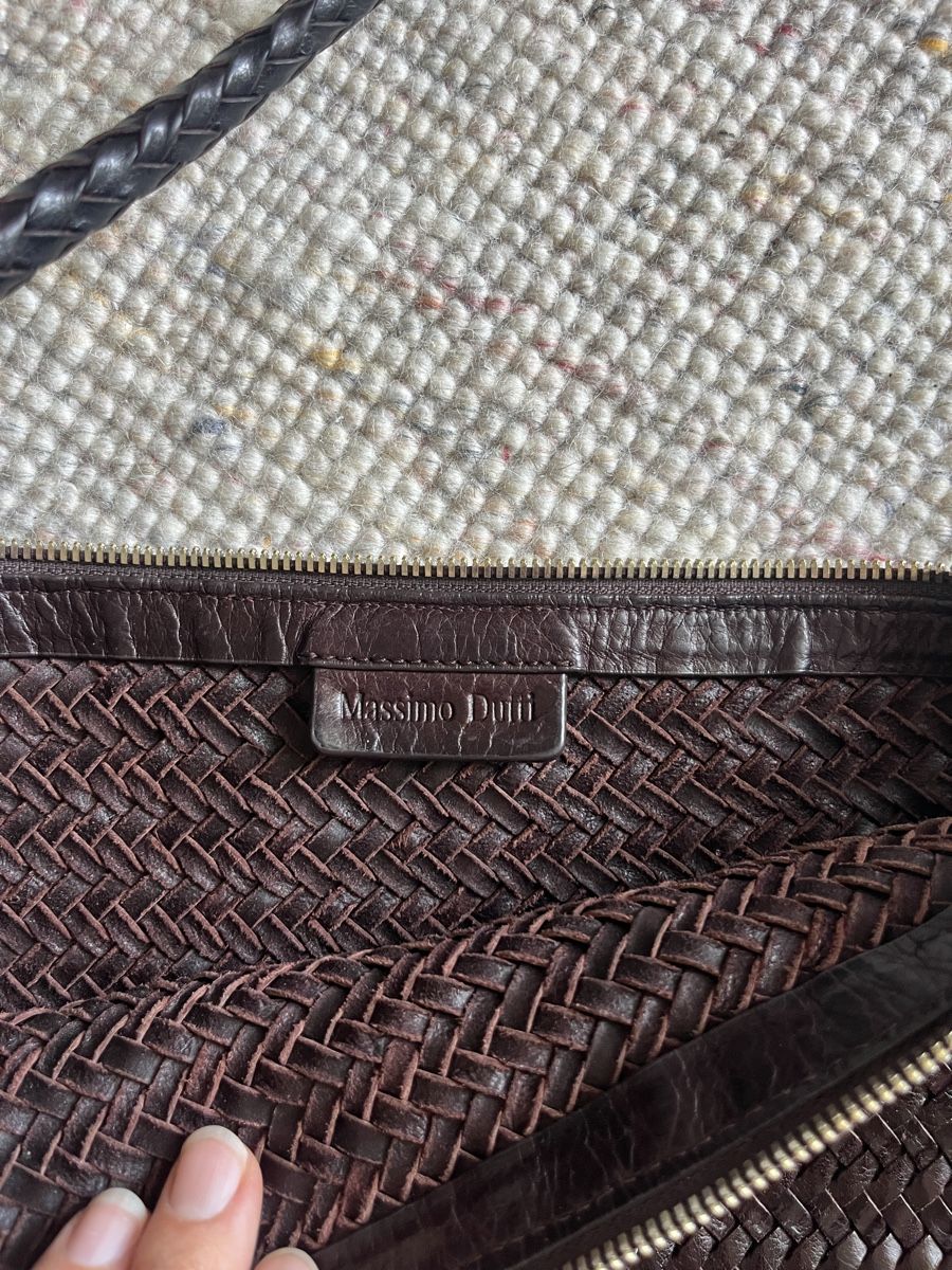 Massimo Dutti Borse da donna: Massimo dutti woven leather bag – Usato da zürich venduto da schmid1234 6