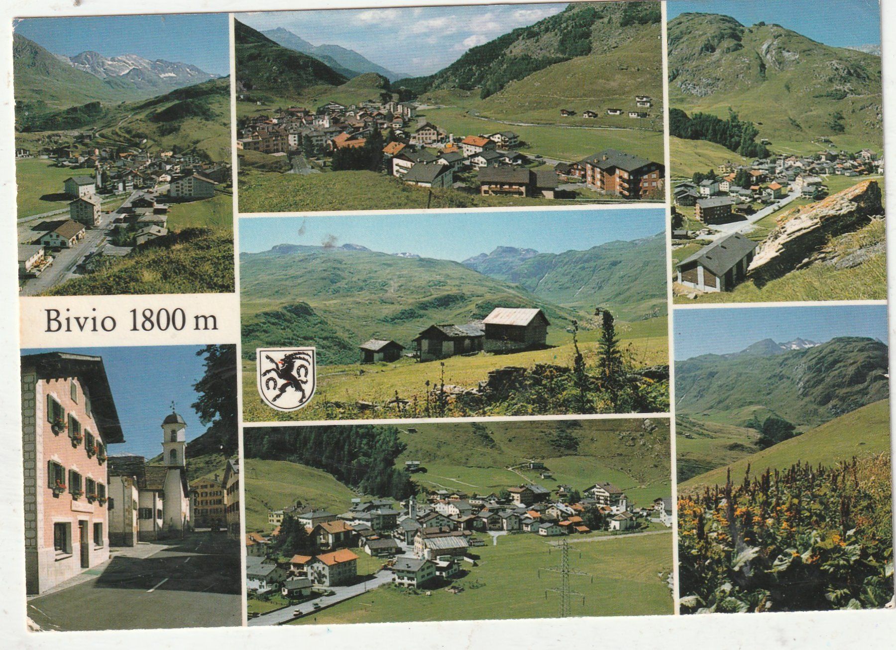 Ansichtskarten: 10 AKK. Sedrun-Disentis-Falera-Bivio-Vals-Bernina etc – Gebraucht aus Lumbrein von made02 3