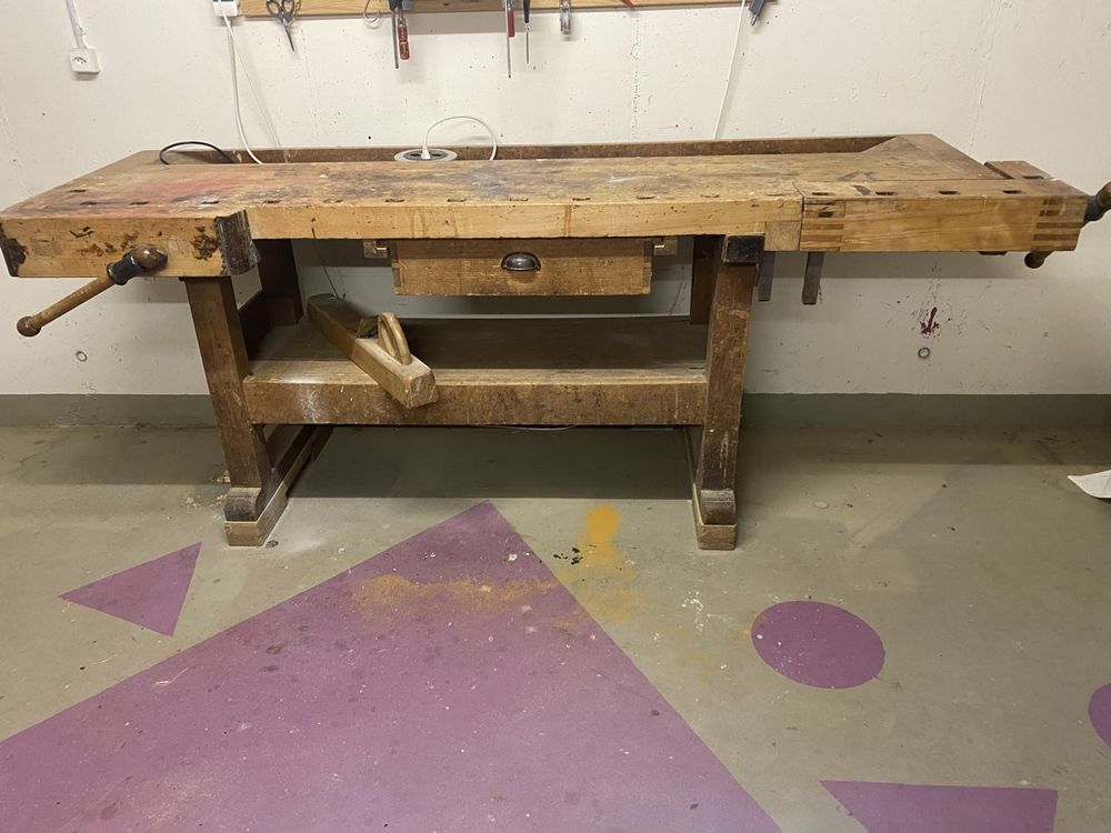 Werkbank Holz Gebraucht
