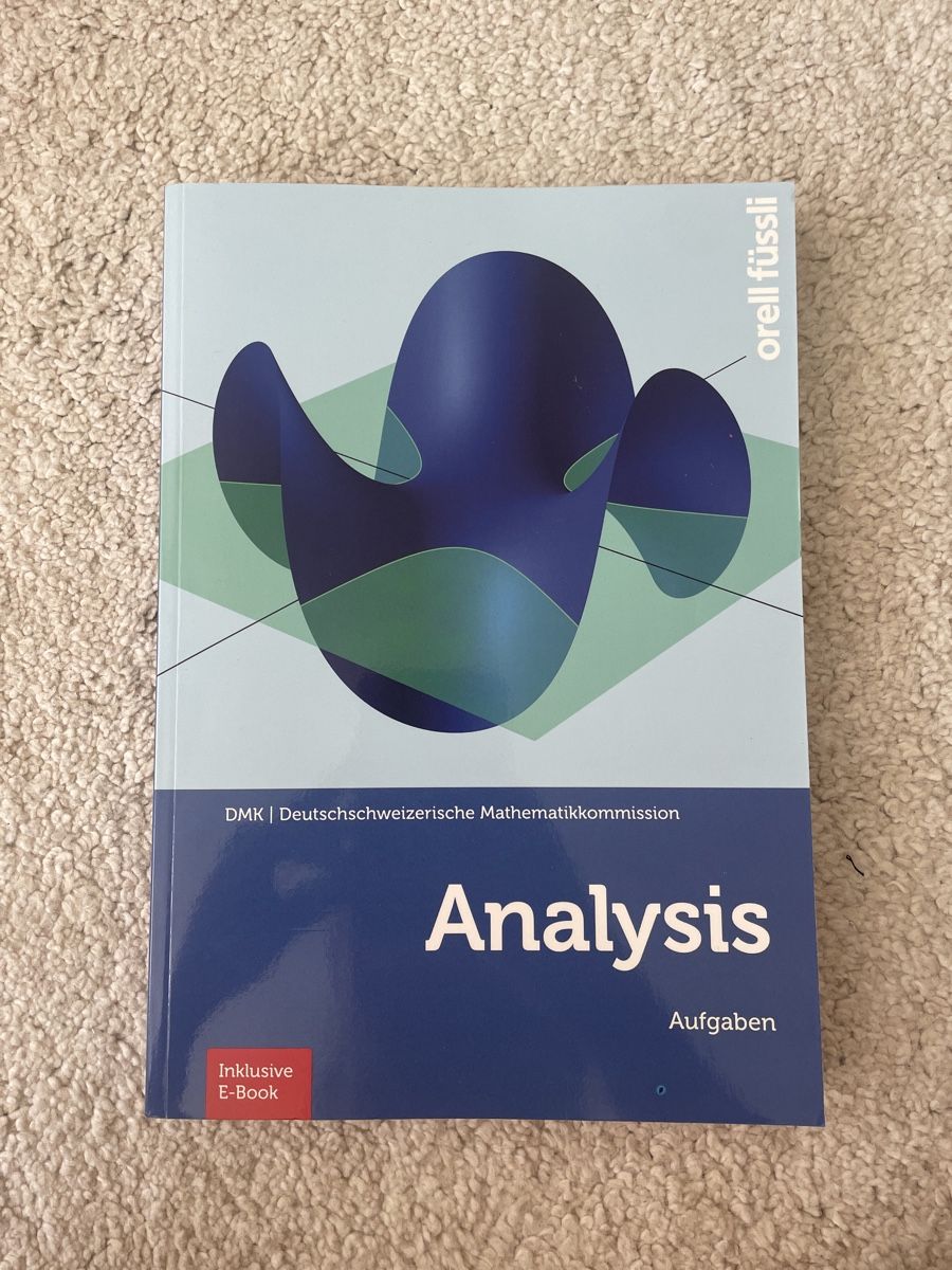 Livres: Analysis, DMK, Orell Füssli, – Neuf (Voir description) à St. Niklausen LU par car_2562