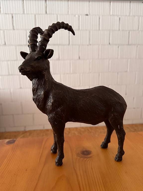 Statuette: Bronzefigur Steinbock – Nuovo (secondo la descrizione) da Ibach venduto da jansim