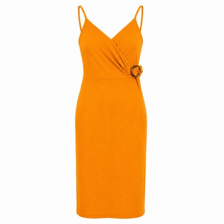 Elegantes Midikleid | Wickelausschnitt | Top Zustand