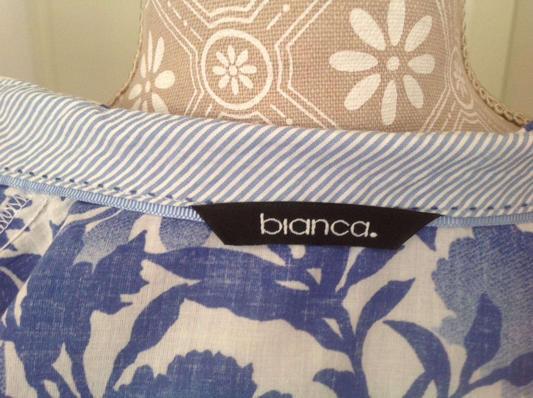 Camicette: Bianca - Blouse - coton - 40 – Usato da Sion venduto da accroshoes 4