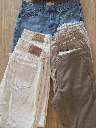 Herren Sommerhosen Paket S/M + Pulli