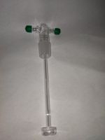 NEU Gaswaschflaschenaufsatz mit Filterplatte NS 29/32