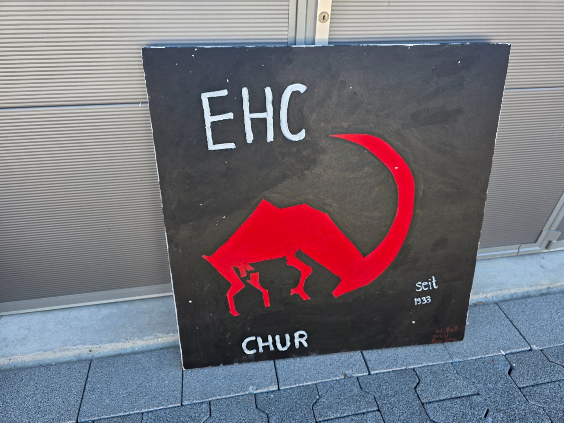Dipinti: Gemälde EHC Chur – Usato da Walterswil BE venduto da Lonitti