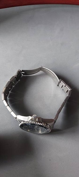 Montre Dame BICHE DE BERE - Cadran Blanc Muet - Bracelet Cuir Noir - Boîtier Acier - Neuv E De Stock (Pile Neuve Incluse)