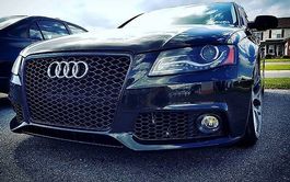 Calandre RS nid d'abeille pour Audi A4 B8