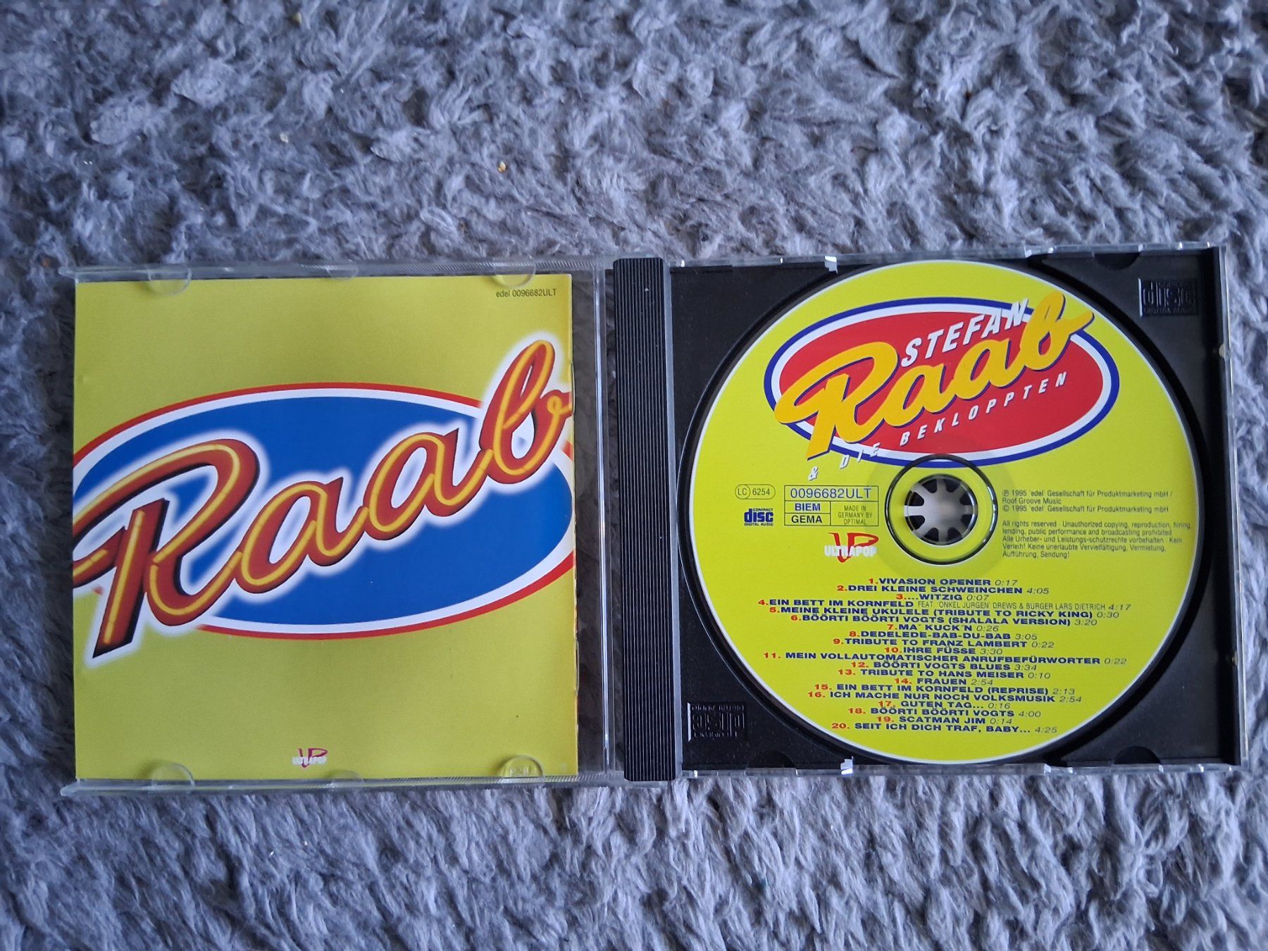 CD: STEFAN RAAB & DIE BEKLOPPTEN      CD – Usato da Wetzikon ZH venduto da Ramones01 2