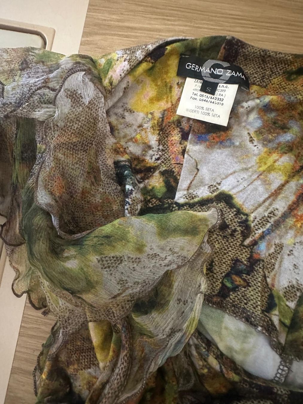 Vestiti: Schönes Seidenkleid GERMANO ZAMA – Usato da Neuhausen venduto da Lechasseur 9