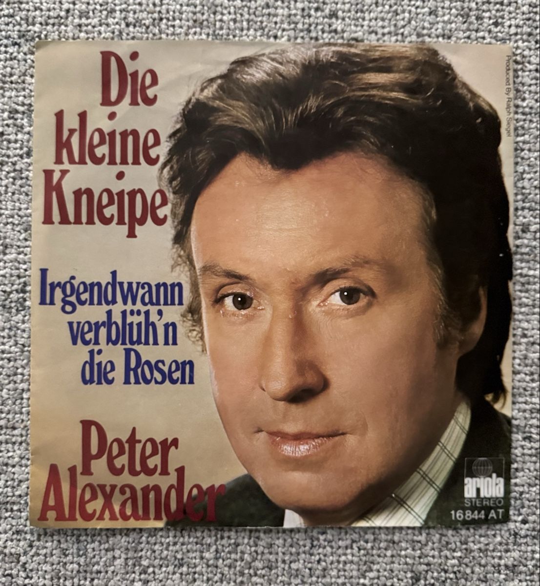 Dischi in vinile: Peter Alexander - Die kleine Kneipe - 7" Single - 70s – Usato da Rorbas venduto da BlackstarRecords 1
