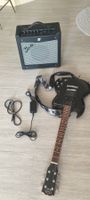 Sehr schöne E-Gitarre + Fender Mustang Verstärker.Ready2Rock