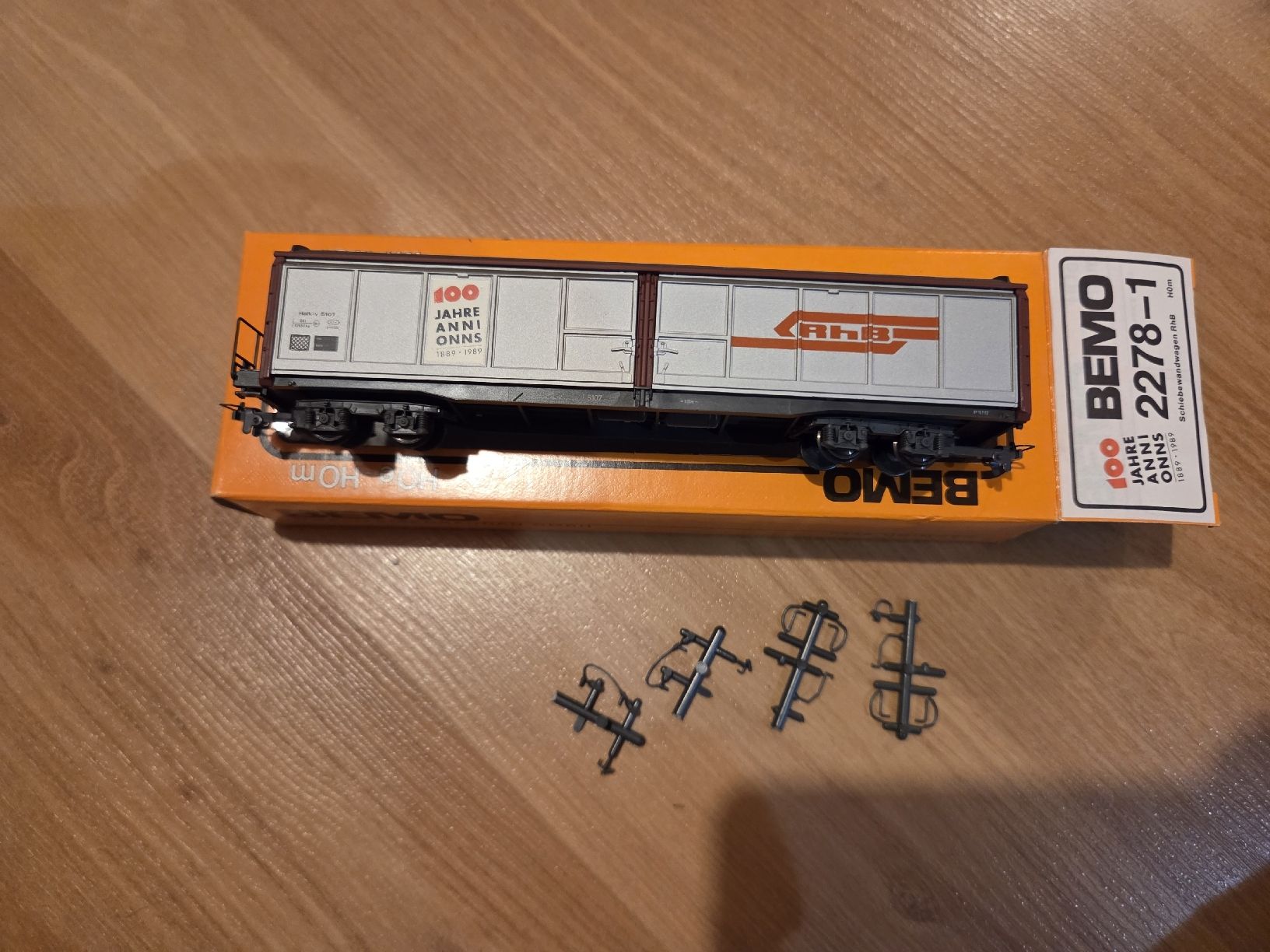 Bemo Modelleisenbahnen: Bemo 2278-1 Schiebewandwagen  – Gebraucht aus Illhart von Markus203 1