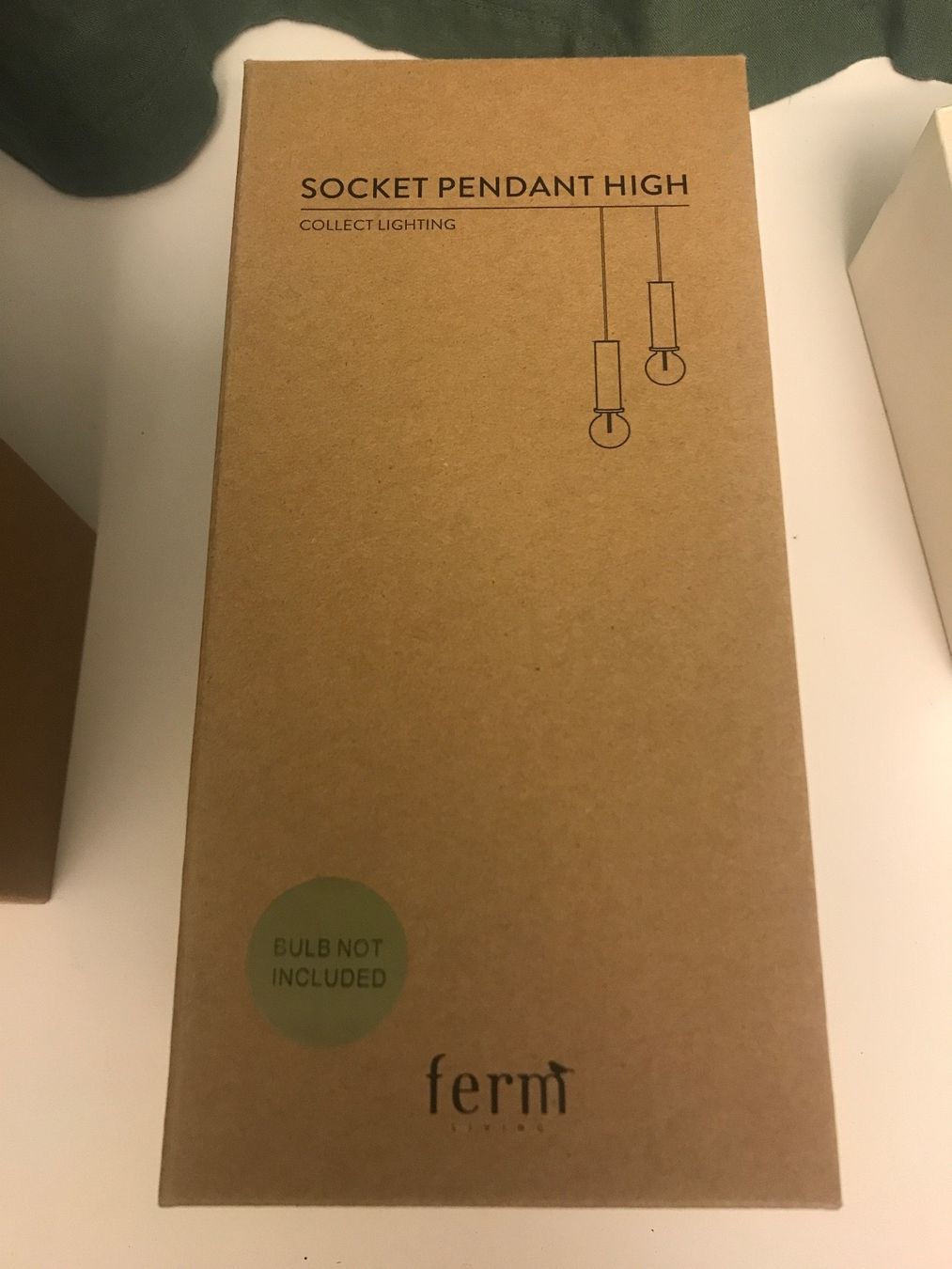 Ferm living Lampen: Hängelampe Ferm Living / Socket Pendelleuchte mit Cone Shade – Neu (gemäss Beschreibung) aus Zürich von Robinejoya 7
