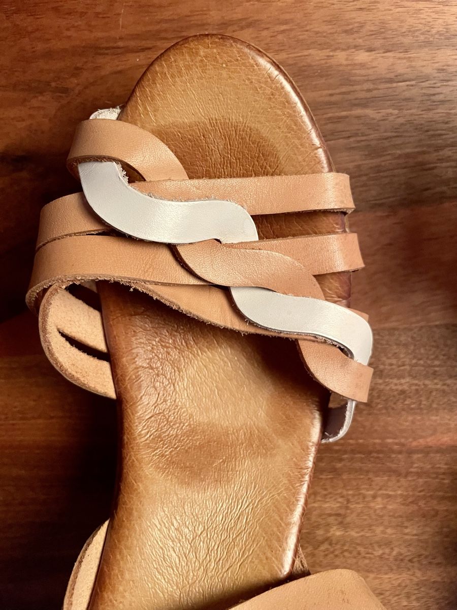 La Garçonne Scarpe da donna: La Garconne Ledersandale Gr. 40 – Usato da Gockhausen venduto da AnneT07 3