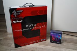Asrock Z370 Professional Gaming K6 + Intel I7-8700k