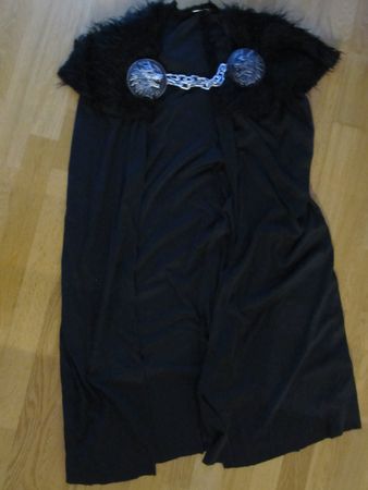 Fasnacht Game of Thrones Night Watch schwarz Gr XS/S