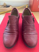 Gabor Schuhe rot, Leder, Grösse 4 (37)