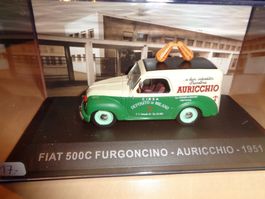 Altaya 1:43 Classic Car Fiat 500 Auricchio