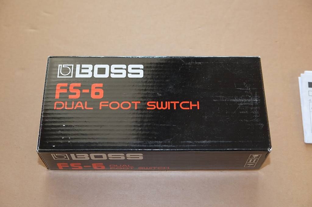 Boss Strumenti musicali: Boss FS-6 Doppelfußschalter – Usato da Basel venduto da Bertob 2