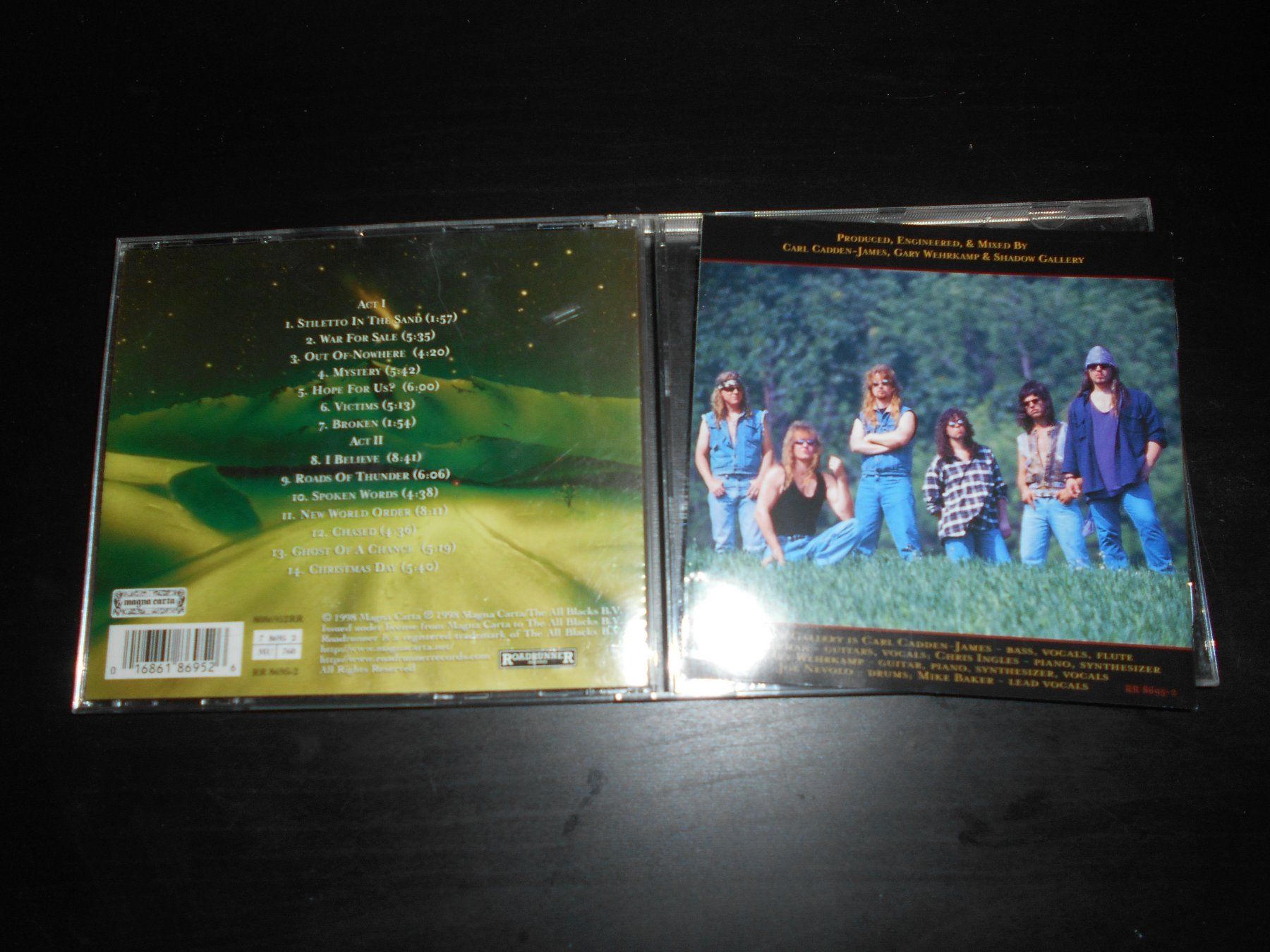 CD: Shadow Gallery – Tyranny / 1998 – Usato da Aarberg venduto da witchhunter01 1