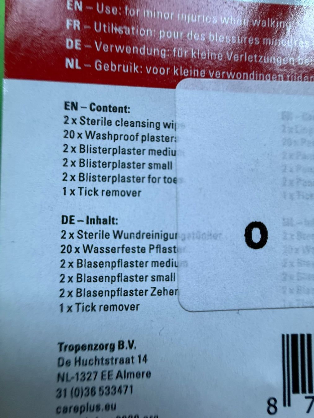 Verbandkästen: Wander-Apotheke – Neu und originalverpackt aus Zweisimmen von KoBo88 1