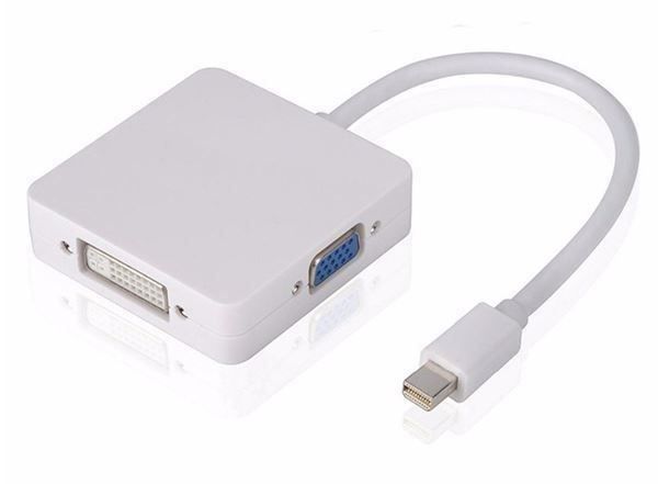 Laufwerke & Adapter: DP zu HDMI / DVI / VGA-Anzei 3 in 1 Mini- – Neu und originalverpackt aus Unterägeri von RmOnline 4