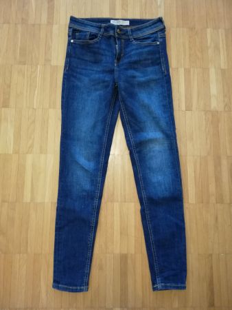 Stylische Zara Denim Jeans, Gr. 34