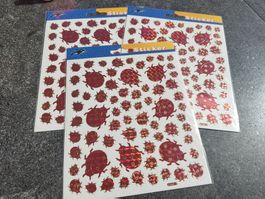 B3ogen Sticker Marienkäfer rot neu