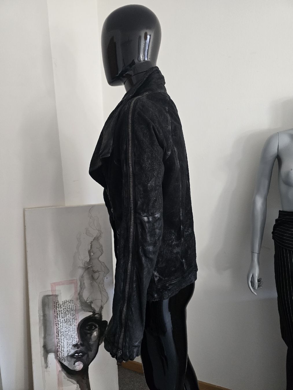 Giacche: Designer Giorgio Brato Leather Jacket, Black, Size 48 – Usato da Zürich venduto da joa_26k8 3